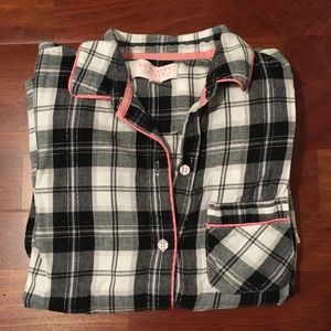 Plaid Victoria’s Secret Cotton Pajama Set